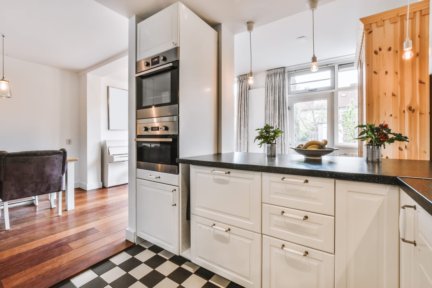 Bright open plan apartment cleaned by Magic Broom